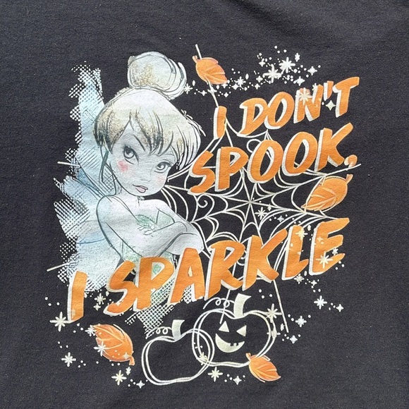 🎃 Disney Tinkerbell graphic tee, Size: Large ✨ - Picture 3 of 9